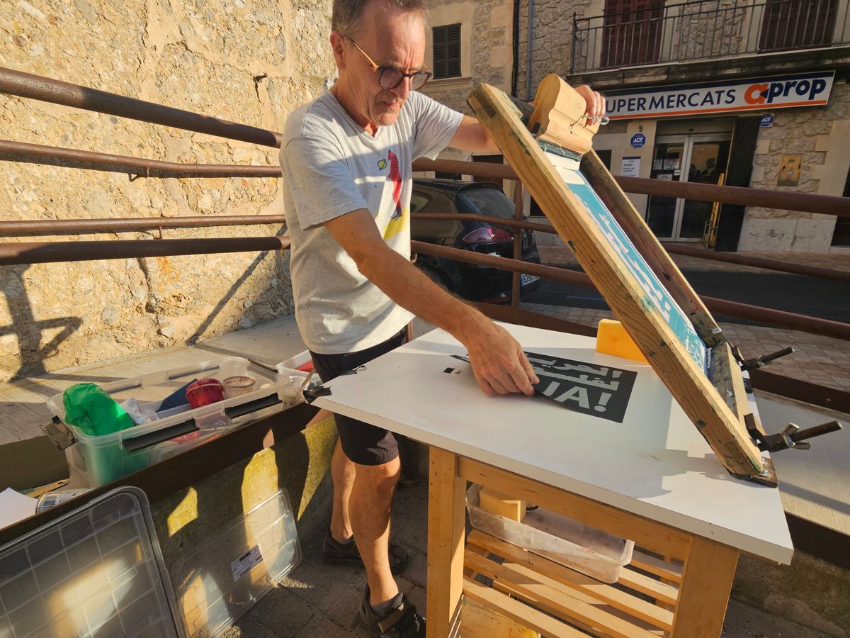Serigrafía al aire libre